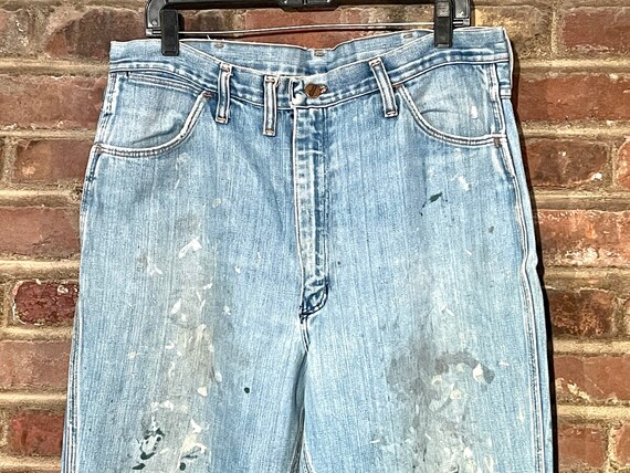 Vintage 1980’s Distressed Wrangler Jeans - image 7