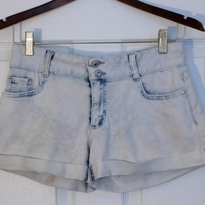 Vintage 1990&#39;s Acid Washed Jordache Jean Shorts