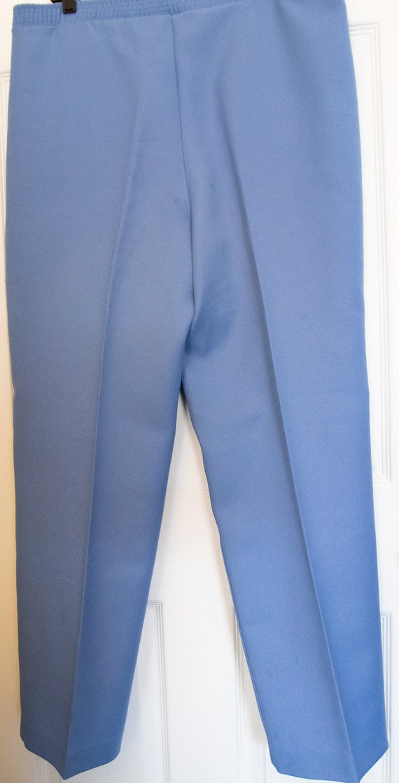 Vintage 1980's Baby Blue Pants - image 7