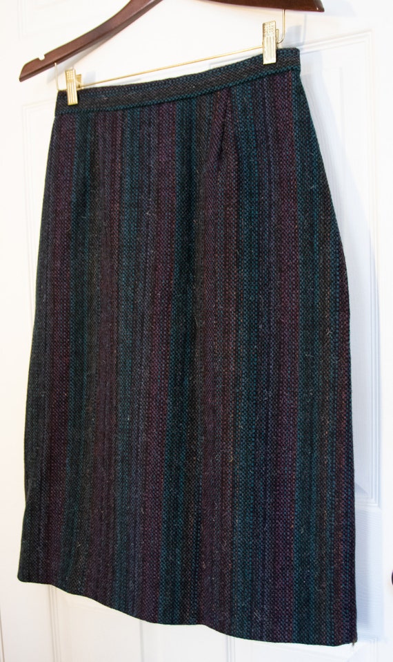 Vintage 1950's Wool Pencil Skirt - image 3