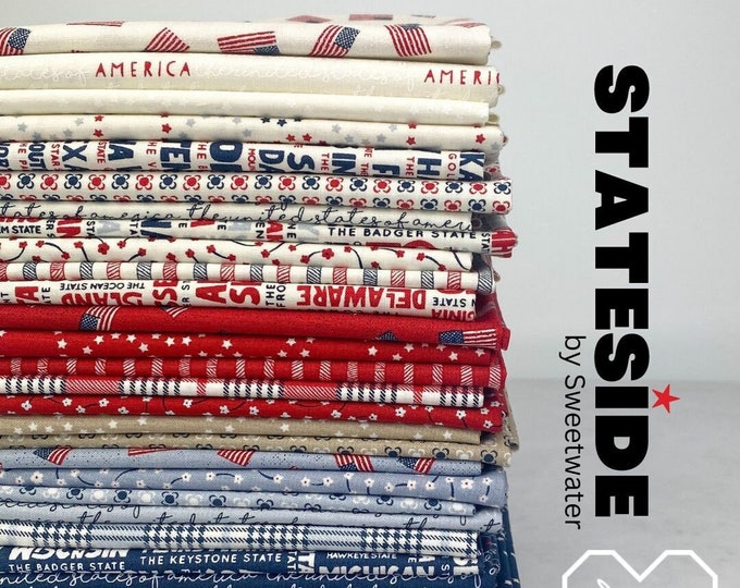 Stateside Bundles - Designed by Sweetwater for Moda - 100% Cotton, 29 ...