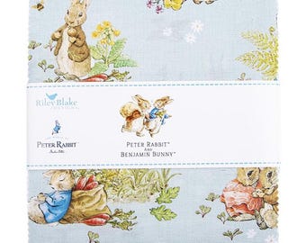 Peter Rabbit and Friends - Border Print Pink C1567 - Designed by ...