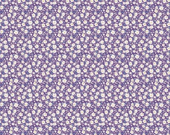 Pocket Posies - 91197-84 Purple - By FIGO Studios - 100% Cotton - sold by the half yard