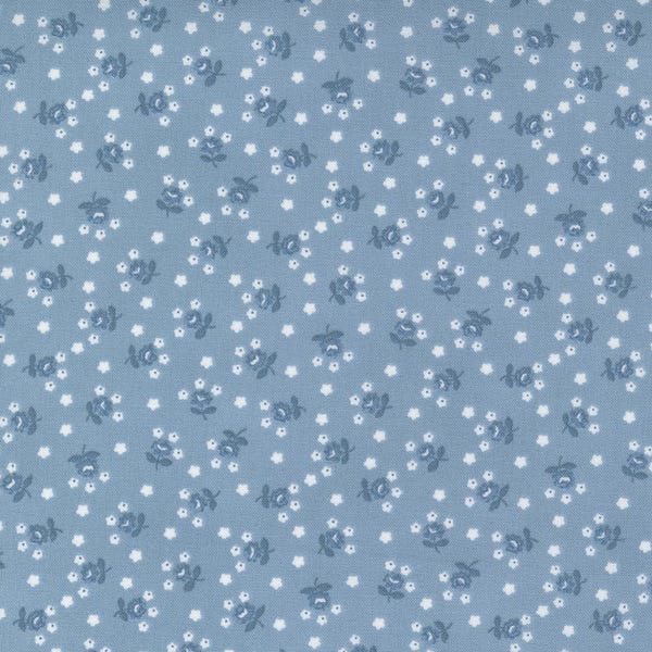 Nantucket Summer - Fairground Light Blue 55266 24 - by Camille Roskelley for Moda -  100% quilting cotton - Sold by the half yard