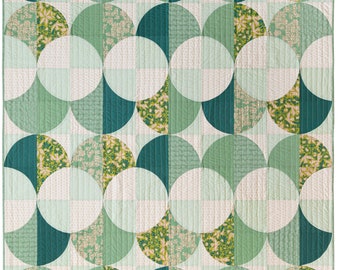 Fronds Quilt Kit - fabrics designed by Suzy Quilts for Art Gallery Fabrics - 100% Cotton - Throw Size Quilt - 60" X 72"