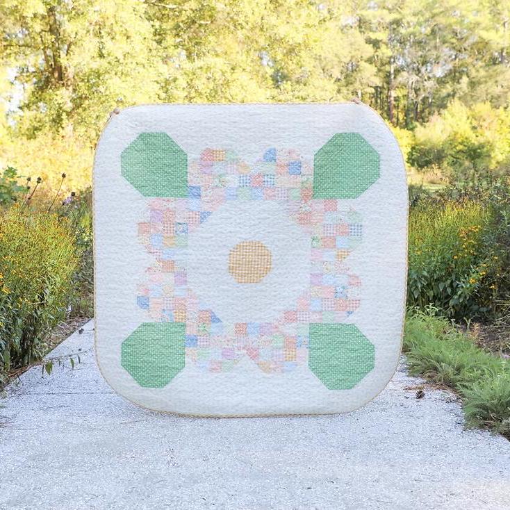 Patchwork Blossoms Baby Quilt Kit - Designed by My Sew Quilty Life ...