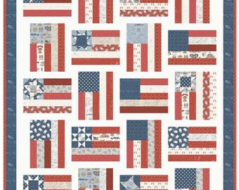 Pine Hollow Patchwork Forest Quilt Kit - Designed by Amy Smart - 100% ...