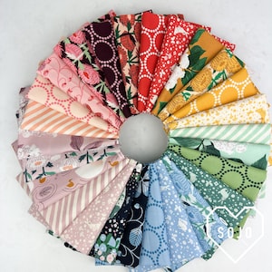Love Letter Bundles - Designed by Lizzy House - manufactured by Moda -  Fat Quarters, 26 pieces