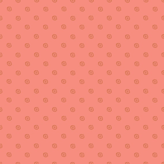 Favorite Flowers: Stamped in Dark Melon Favorite Flowers: Stamped in Dark Melon