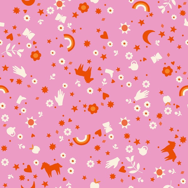 Meadow Star - Dreamland Daisy RS4099 16 - Designed by Alexia Abegg from Ruby Star Society - 100% cotton - Sold by the fat quarter