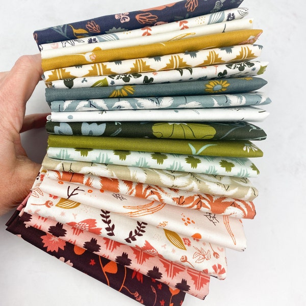 Canyon Springs Bundles - by Ash Cascade for Cotton+Steel - 100% fine cotton - 18 prints - Fat Quarters