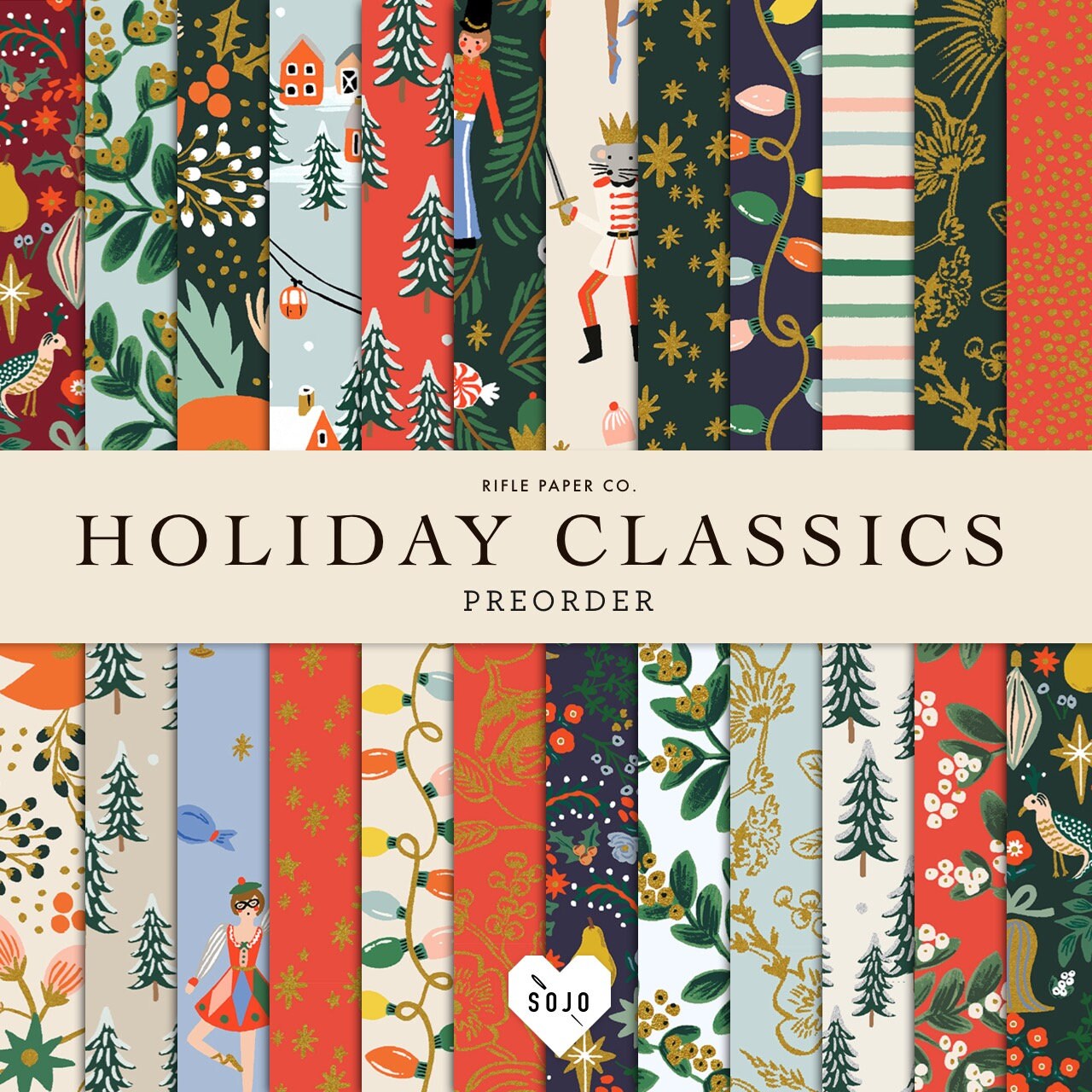 PREORDER Holiday Classics Bundles by Rifle Paper Co & Etsy