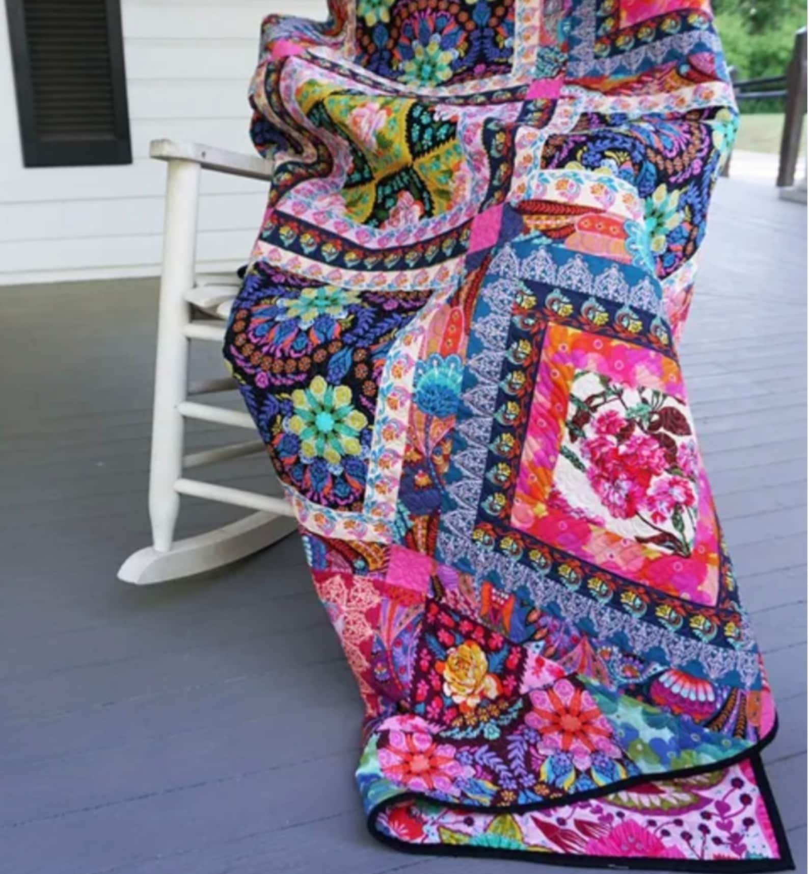 Trilingual Quilt Kit Featuring Fluent by Anna Maria Horner Etsy