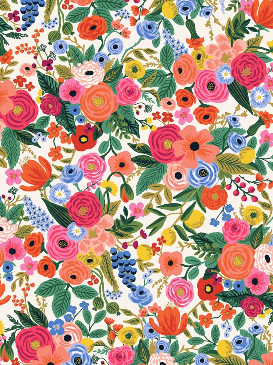 from Garden Party Collection Vines in Line Multi by Rifle Paper Co Cotton and Steel