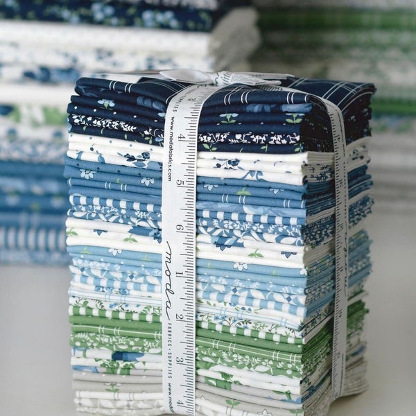 Shoreline Bundles - by Camille Roskelley for Moda - 40 prints -  100% quilting cotton - Half Yards, Fat Quarters, Fat Eighths