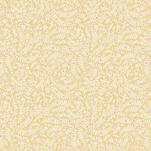 Rifle Paper Co. - Dahlia  RP1607-YE1 - Designed by Riley Paper Co for Cotton + Steel - sold by the half yard