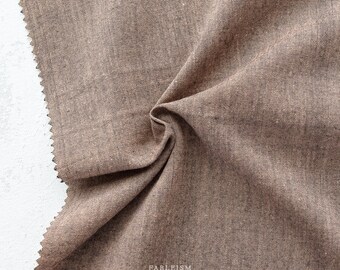 Sepia | Nocturne : Everyday Chambray by Fableism Supply Co - sold by the half yard