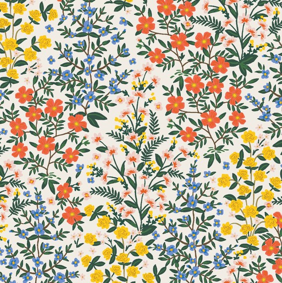 Camont: CANVAS Wildwood Garden in Cream Camont: CANVAS Wildwood Garden in Cream