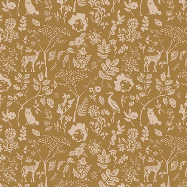 Willow - Flora and Fauna Treasured WLW35613 designed by Sharon Holland for Art Gallery Fabrics - 100% Cotton - Ready to Ship!