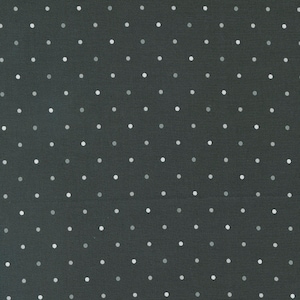 Magic Dot - Charcoal 5230 36 - by Lella Boutique for Moda Fabrics - 100% cotton - Sold by the half yard increment