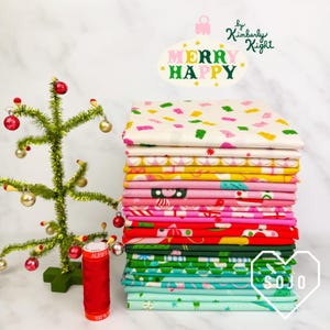 Merry Happy Bundles - Designed by Ruby Star Society for Moda Fabrics - 100% Cotton - 26 pieces