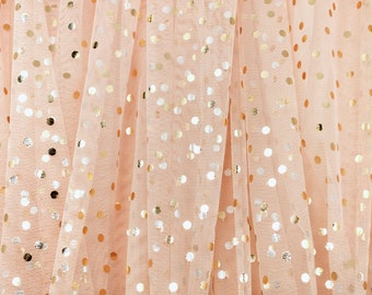 Solid Beige/nude Tulle - Ultra-fine Tulle With Soft Feel and Drape