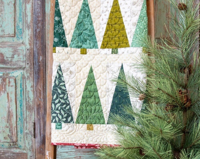 Pinehurst Quilt Kit Pattern by Laundry Basket Quilts Fabrics Curated by
