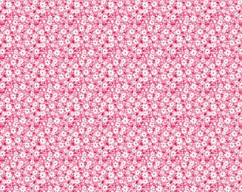 Pocket Posies - 91197-22 Pink - By FIGO Studios - 100% Cotton - sold by the half yard