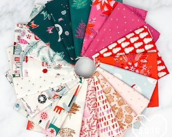 Christmas in the City Bundles - Designed by Art Gallery Fabrics - 100% cotton - Half Yard and Fat Quarter
