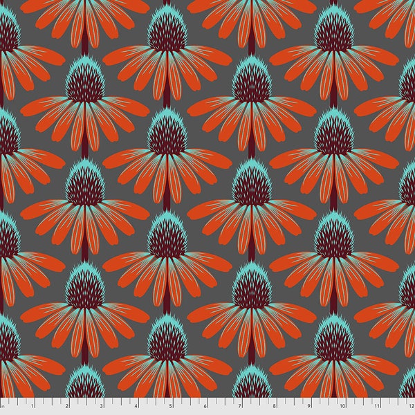 Love Always, AM - Echinacea Berry PWAH075 - designed by Anna Maria Horner for Free Spirit Fabrics - by the fat quarter