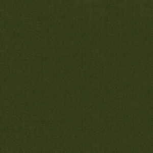 May include: A solid olive green fabric with a textured weave. The material has a consistent color and a subtle, grid-like pattern, suggesting a durable textile suitable for various applications.
