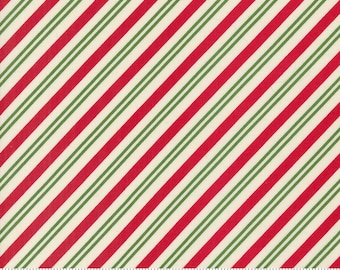 Once Upon A Christmas - Peppermint Stick Snow 43166 11 - by  Sweet Fire Road for Moda - Sold by the Half Yard - Ready to Ship!