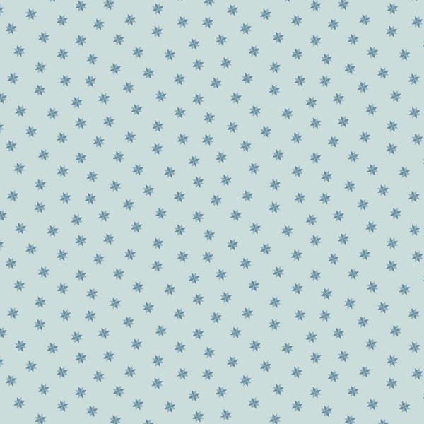 Sewing Bird - Le Moyne Star Bluebonnets A-1610-B - Designed by Laundry Basket Quilts for Andover - 100% Cotton - sold by the half yard