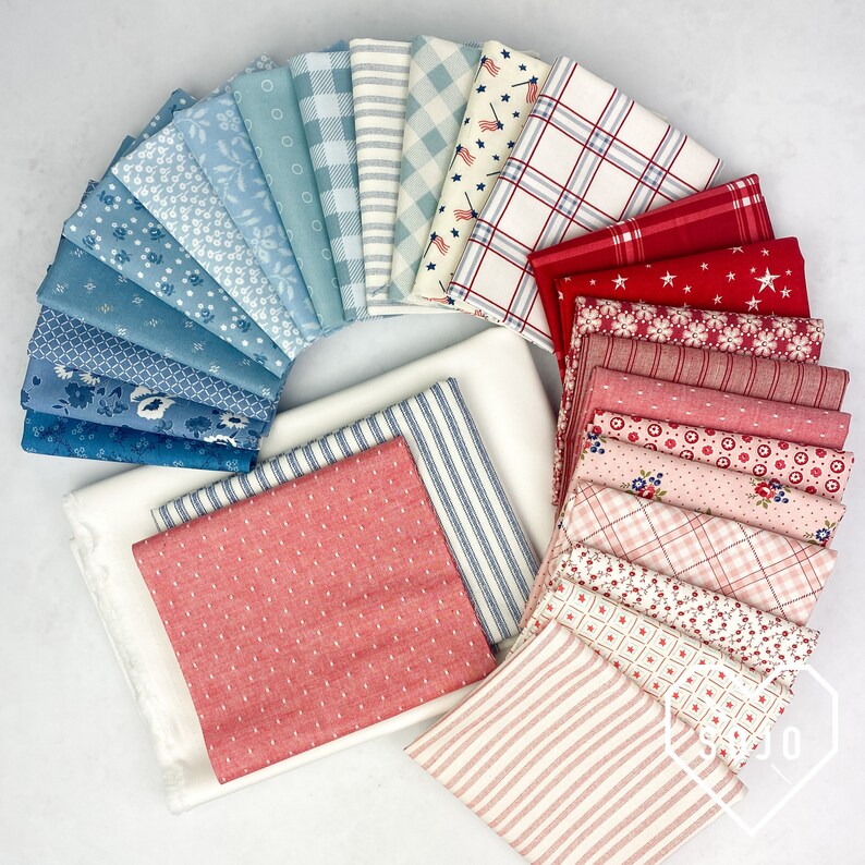 Regent Street Union Jack Quilt Kit in Faded Beachy Colors Etsy