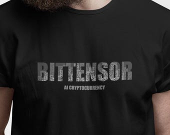 Camiseta Bittensor Crypto: Camiseta unissex Tao AI Cryptocurrency