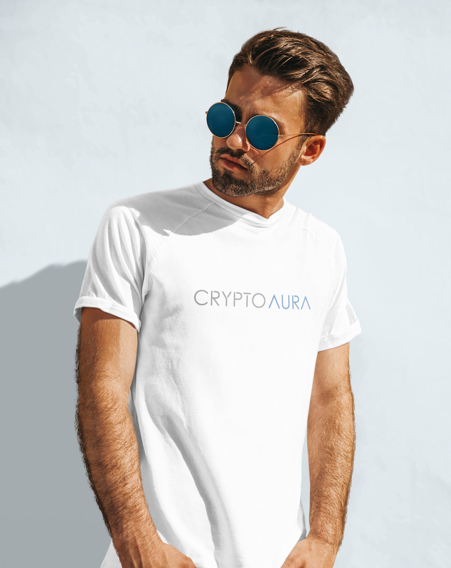 Minimalist Crypto Aura T-shirt: Unisex Bitcoin Blockchain Fashion - Etsy
