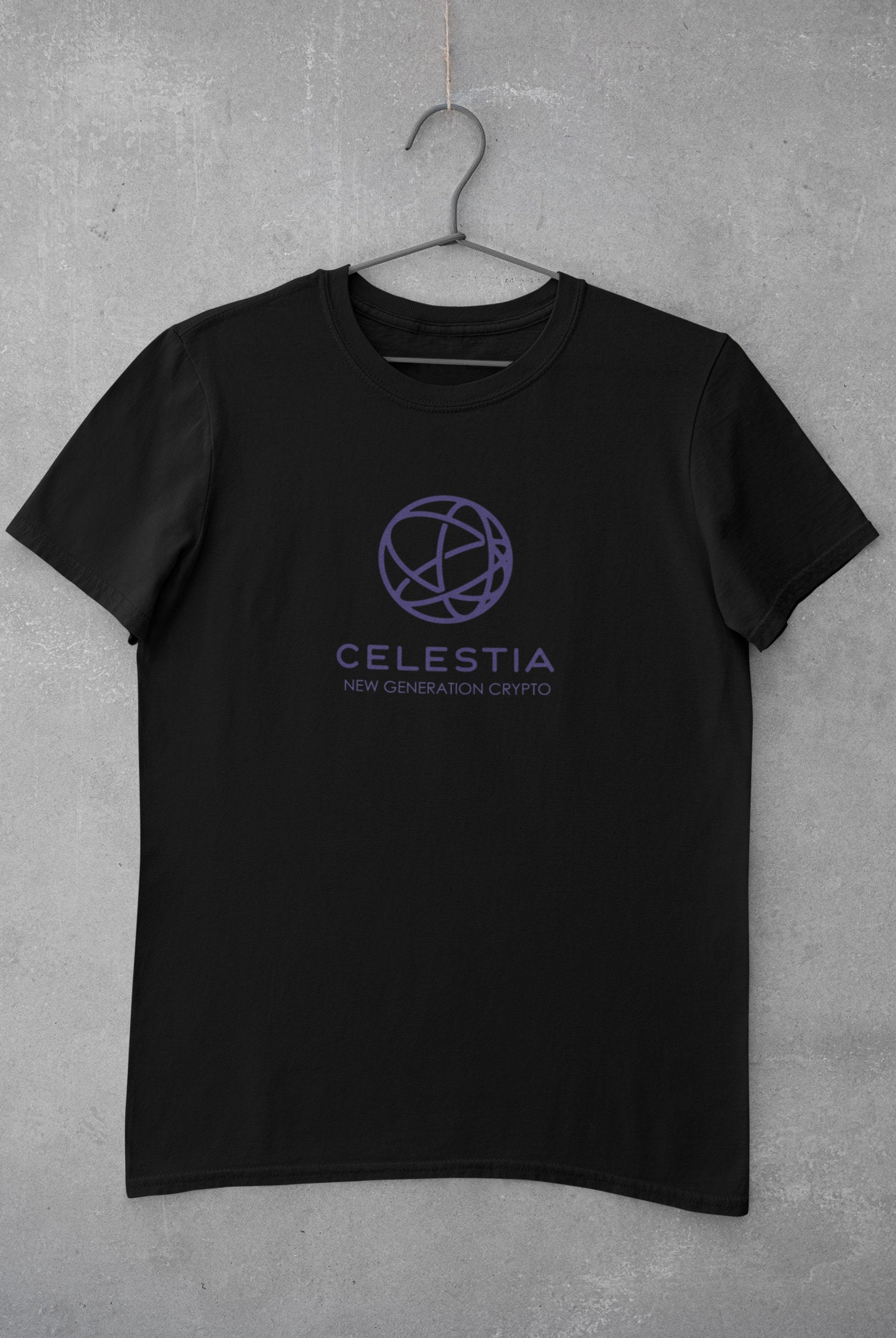 Celestia Crypto T-shirt: Unisex Classic Logo Tee - Minimalist Investor Gift  - Etsy