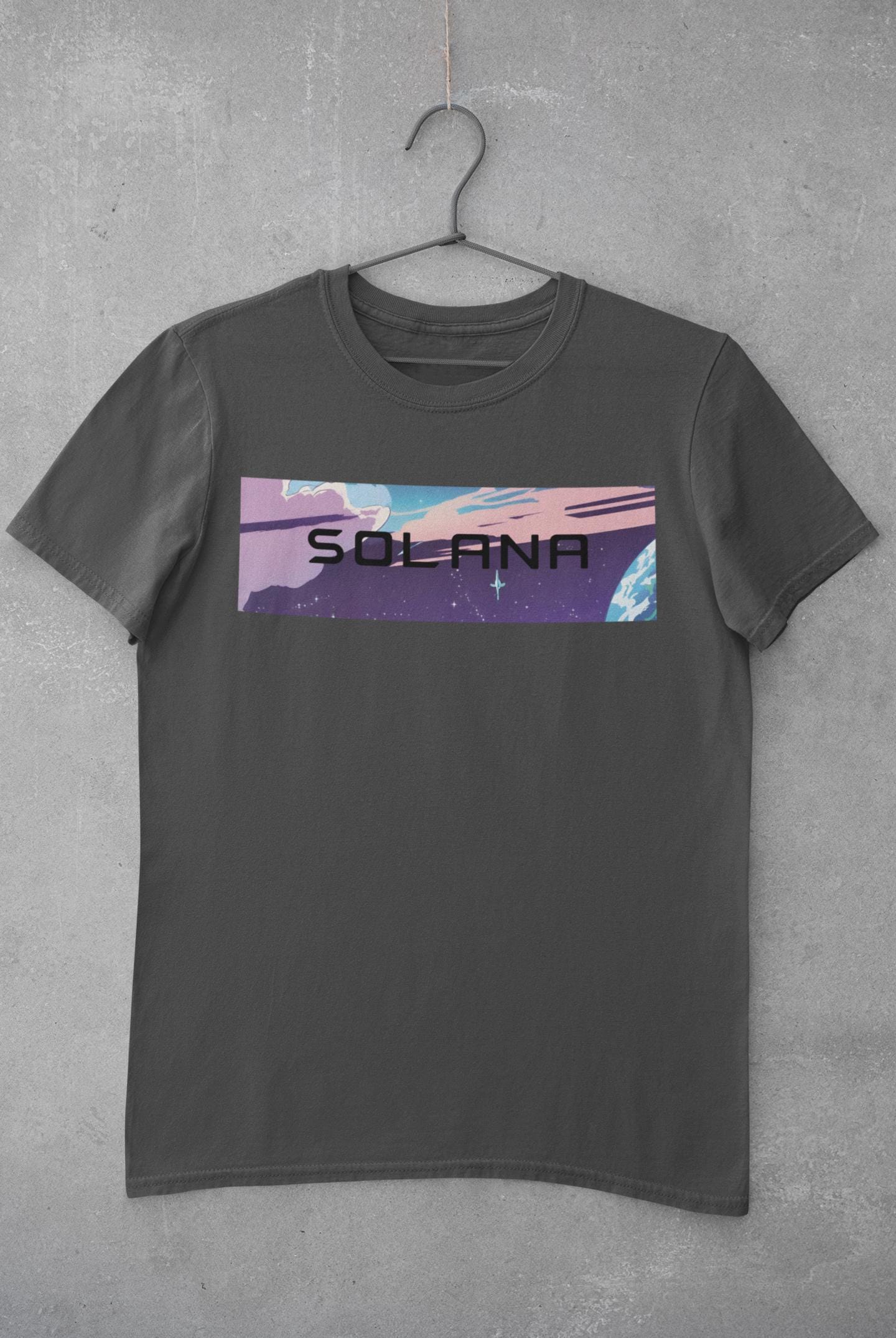 T-shirt Solana Crypto futuriste : T-shirt unisexe Sol Coin Galaxy - Etsy  France