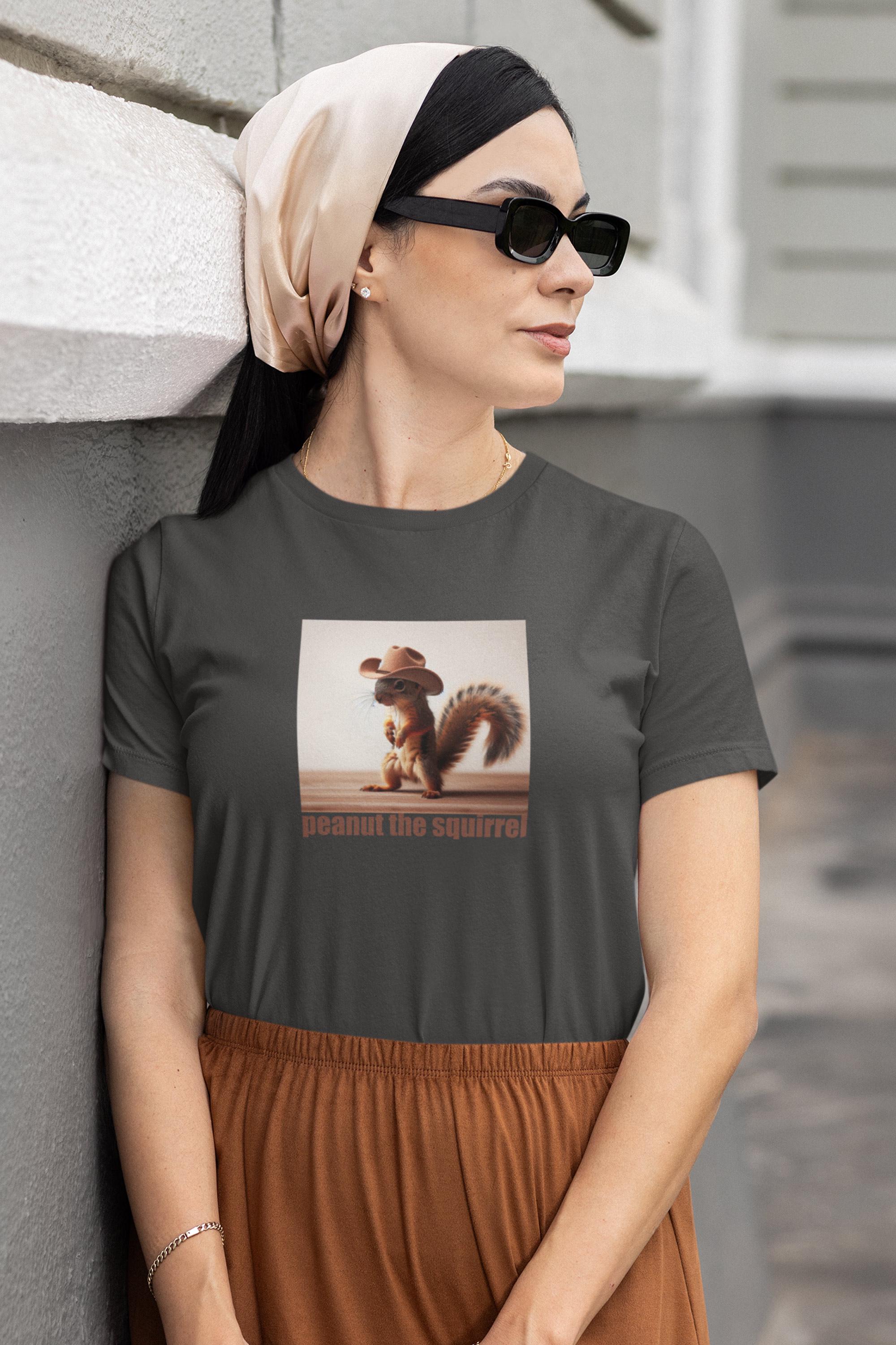 Pnut Meme Crypto T-shirt: Unisex Peanut the Squirrel Tee - Etsy