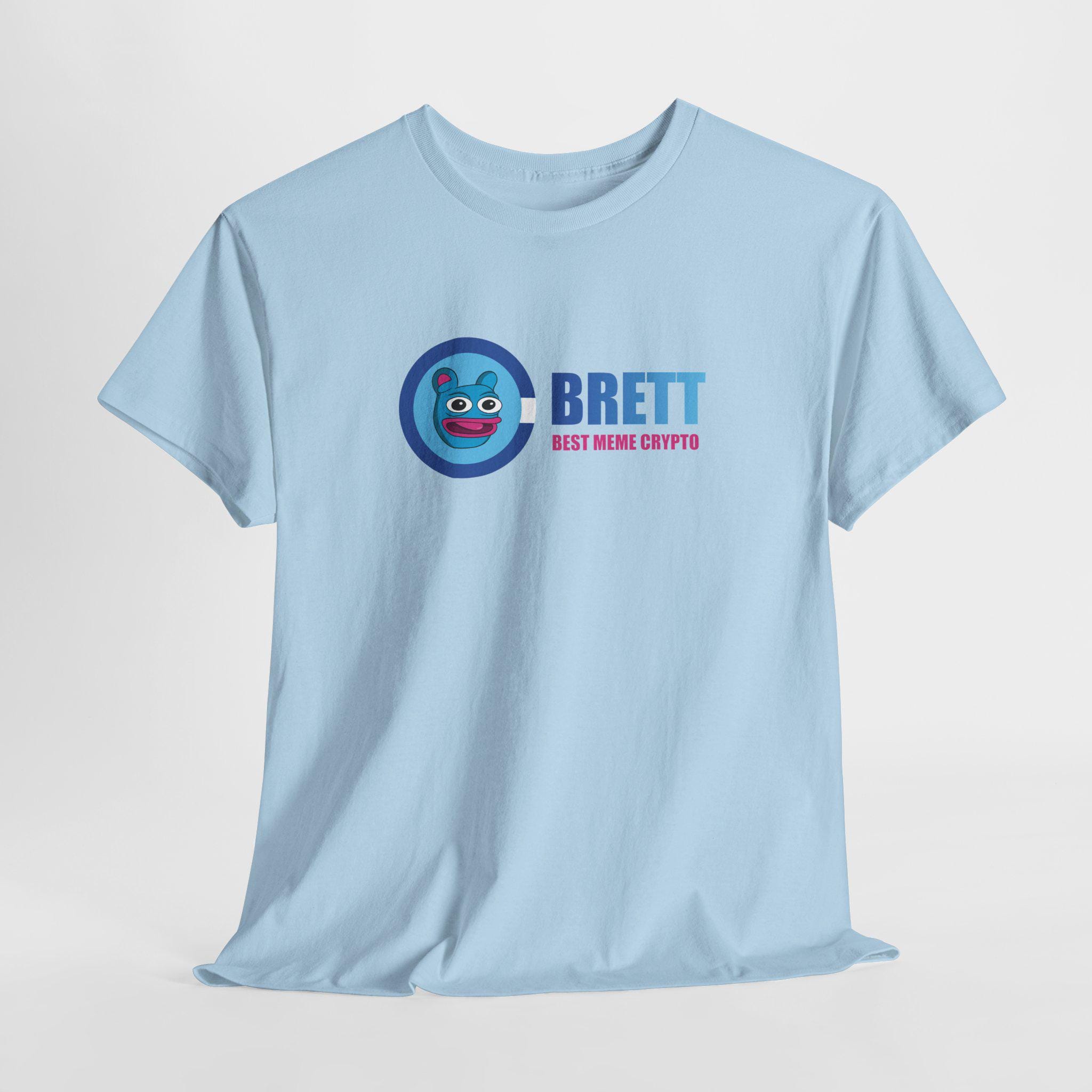 Brett Meme Crypto T-Shirt: Traders Altcoin Bull Run Tee, Funny Coin Wear