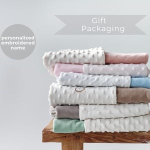 Personalized Baby Blanket – Newborn Gift, Soft Swaddle, Custom Name Blanket, Cuddly Stroller Blanket, Baby Shower Present