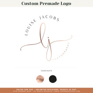 Signature logo, Premade logo design, Text logo, Minimalist logo, Name Logo, Signature Photography logo, Heart logo, Watermark, Modern logo
