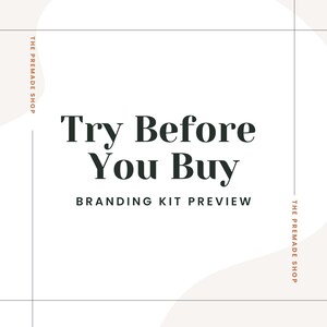 Branding Kit Logo Preview: Custom Logo Design, Try Before You Buy