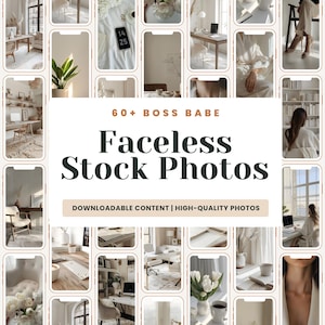 60+ Faceless Boss Babe Stock Photos - Neutral Business Women Collection - Digital Marketing Photos - Content Creator