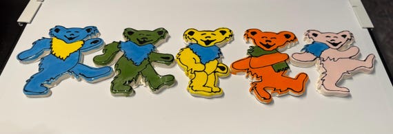 Ceramic Tile Grateful Dead Dancing Bears - Etsy