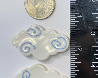 2 Ceramic Clouds