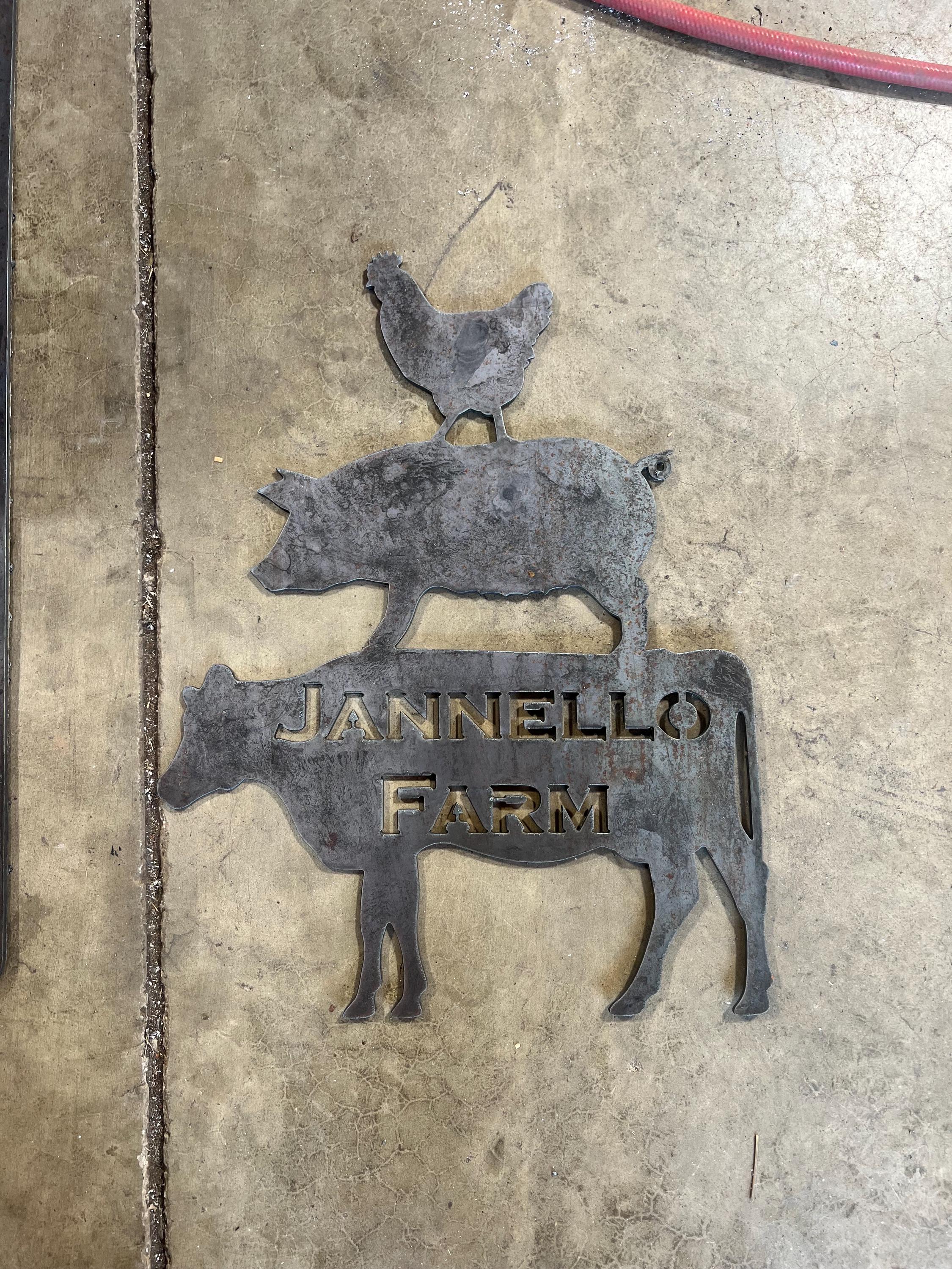 Custom Steel Business Signs - CNC Plasma Cut Metal Logo - Etsy