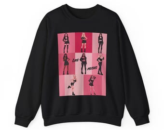""Primera Musa"" Grafik-Sweatshirt mit Rundhalsausschnitt, trendige Lounge-Kleidung."