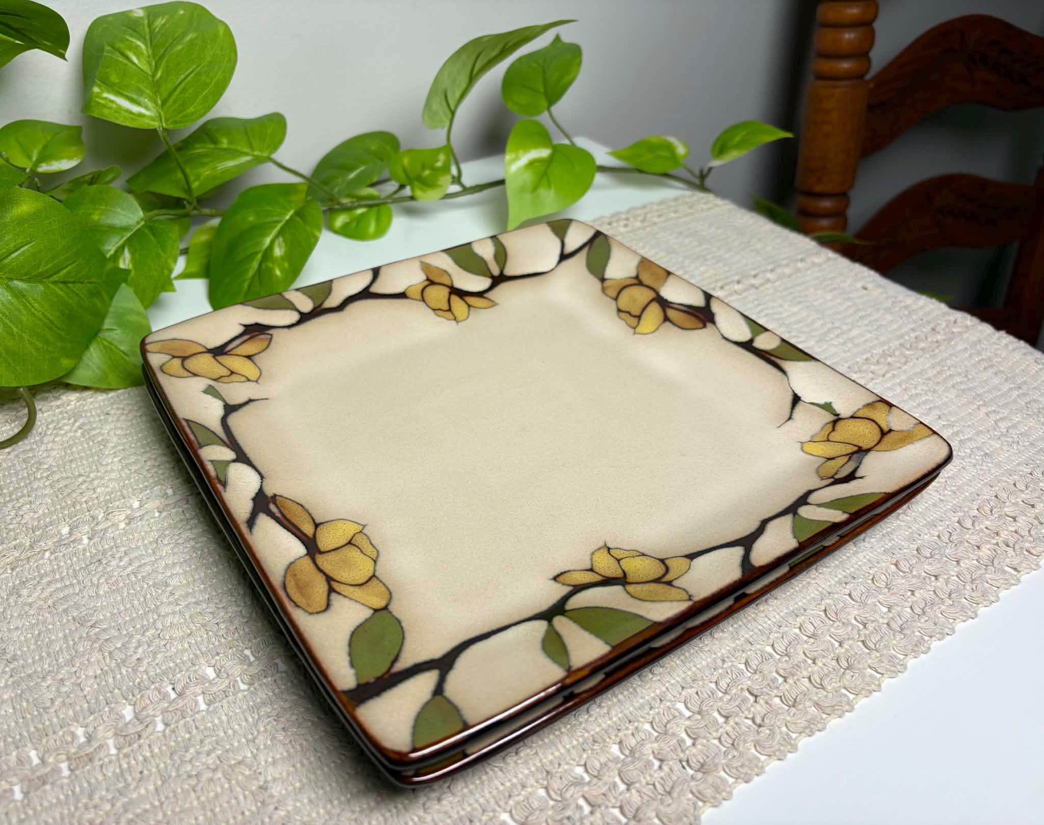 Mikasa Square Dinner Plate - Etsy