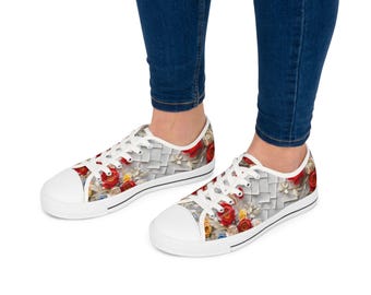 Customisable Women&#39;s Low Top Sneakers